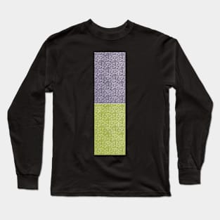 Blue and green pattern Long Sleeve T-Shirt